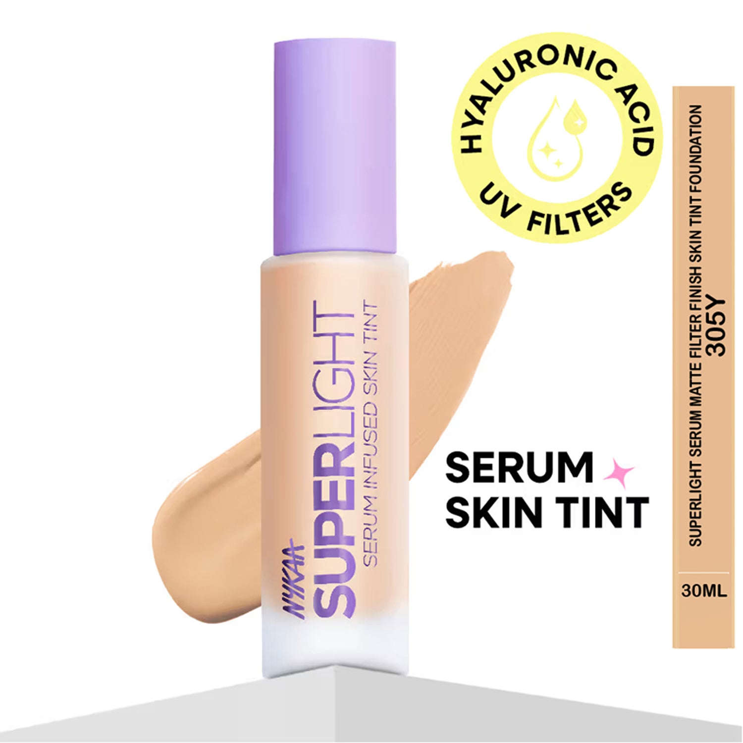 Nykaa Superlight Serum Skin Tint Foundation 30Ml