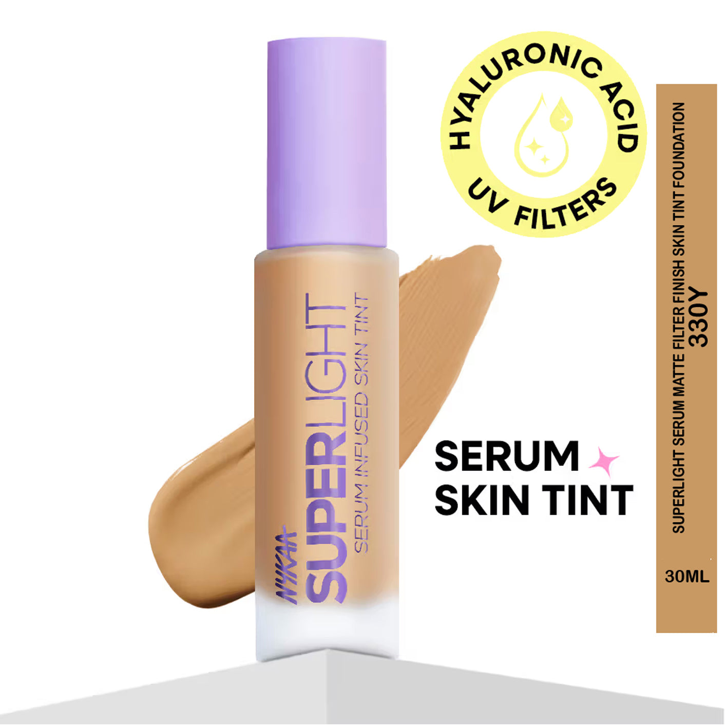 Nykaa Superlight Serum Skin Tint Foundation 30Ml