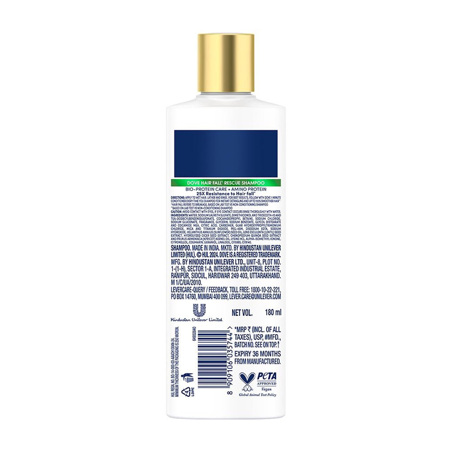 Dove Hairfall Rescue Bio-Protein Care Shampoo