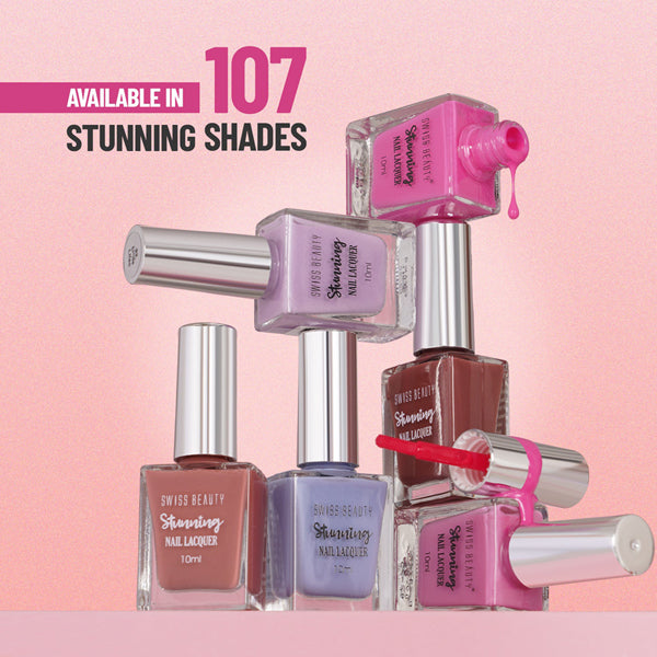 Swiss Beauty Stunning Nail Lacquer 10Ml