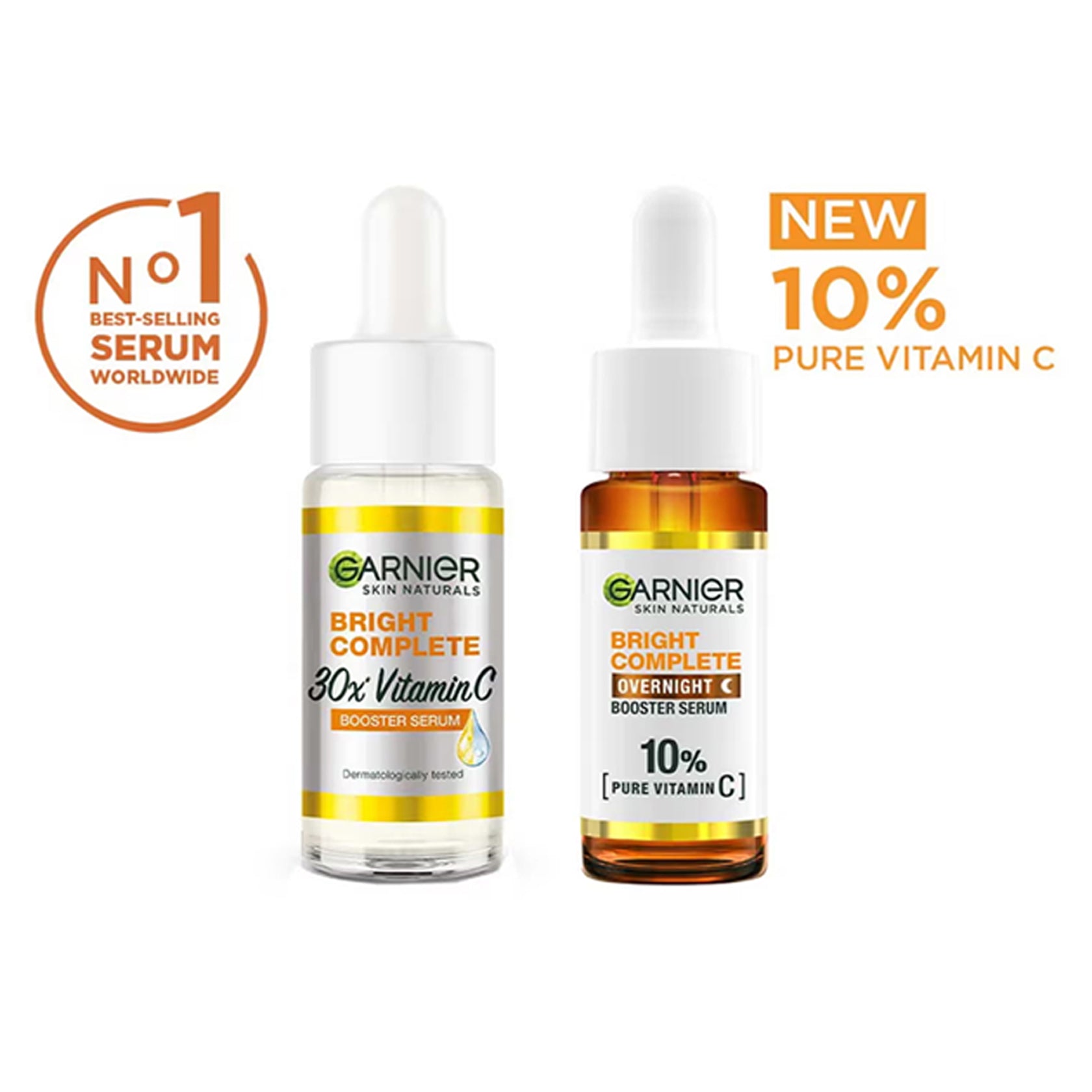 Garnier Vitamin C Day+Night Serum 15Ml+15Ml