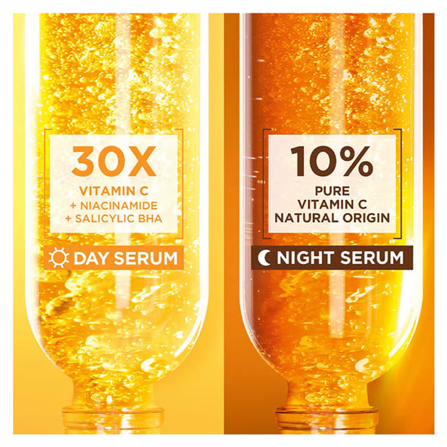 Garnier Vitamin C Day+Night Serum 15Ml+15Ml