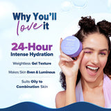 Aqualogica Illuminate Hydra Gel Moisturizer Wild Berries & Alpha Arbutin