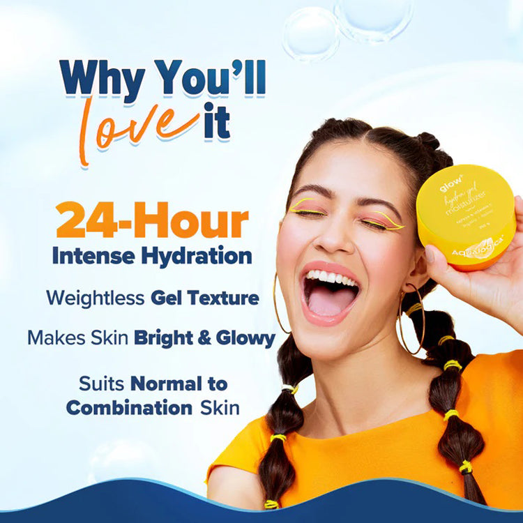Aqualogica Glow Plus Hydra Gel Moisturizer Papaya And Vitamin C