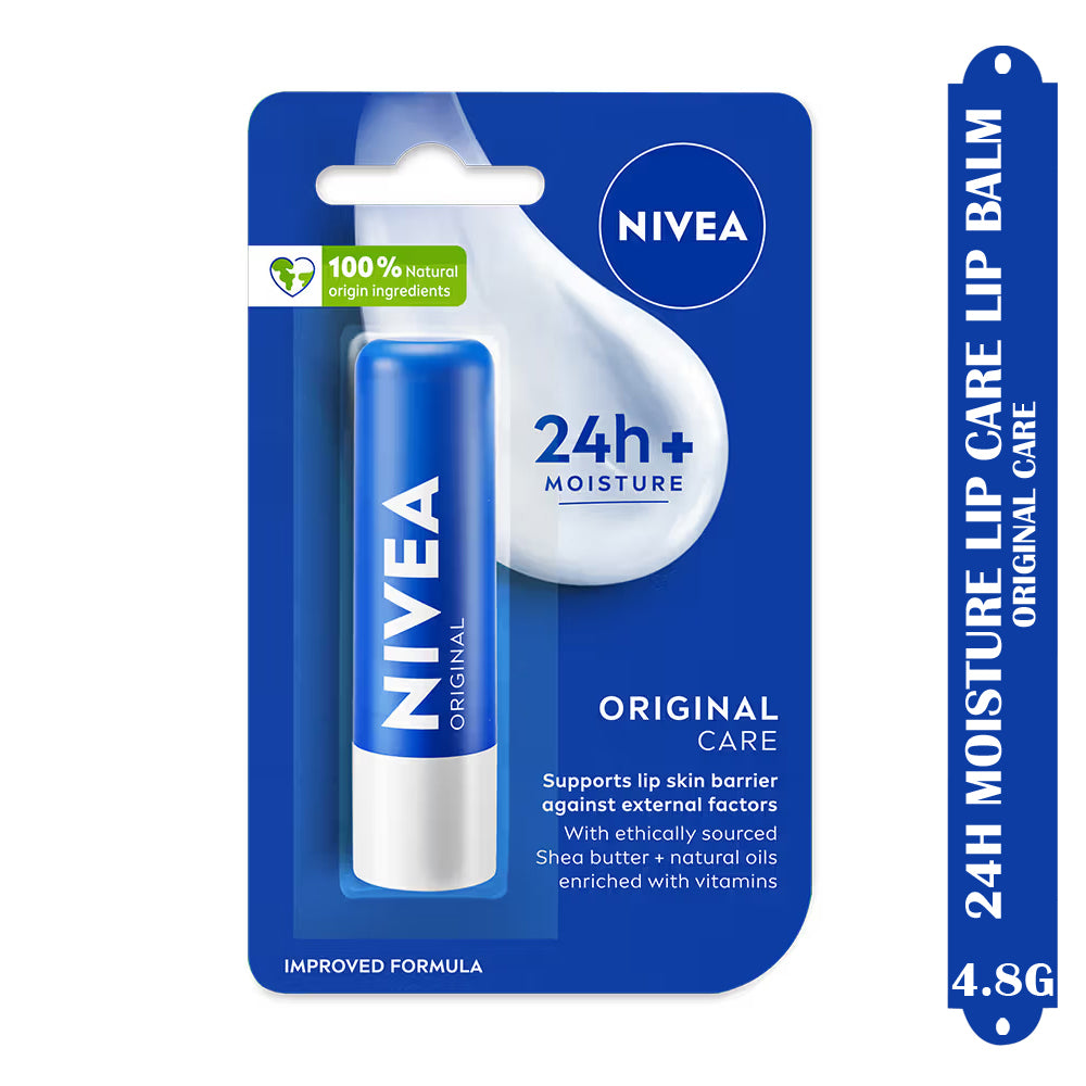 Nivea 24H Moisture Lip Care Lip Balm 4.8G