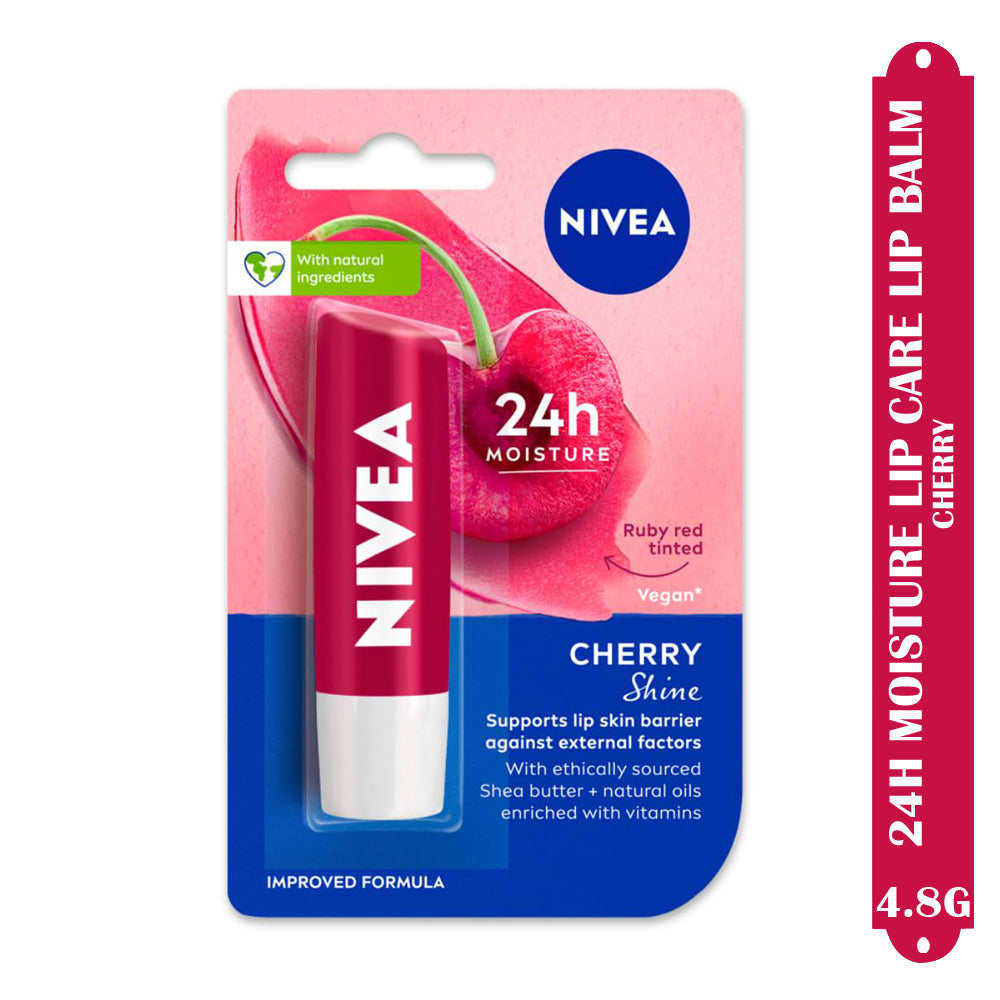 Nivea 24H Moisture Lip Care Lip Balm 4.8G