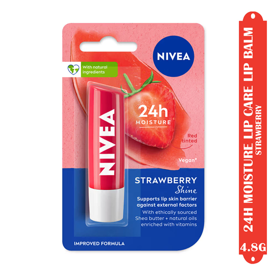 Nivea 24H Moisture Lip Care Lip Balm 4.8G