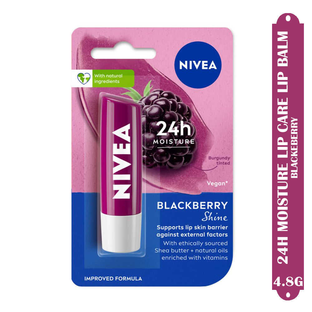 Nivea 24H Moisture Lip Care Lip Balm 4.8G