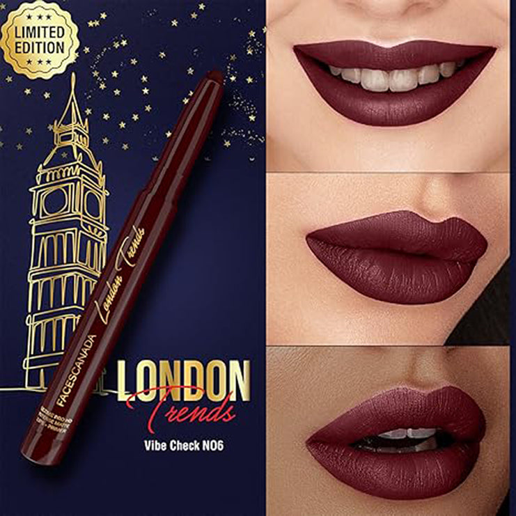 Faces Ultime Pro Hd Intense Matte Lip+Primer Lip Color 1N*1.4G