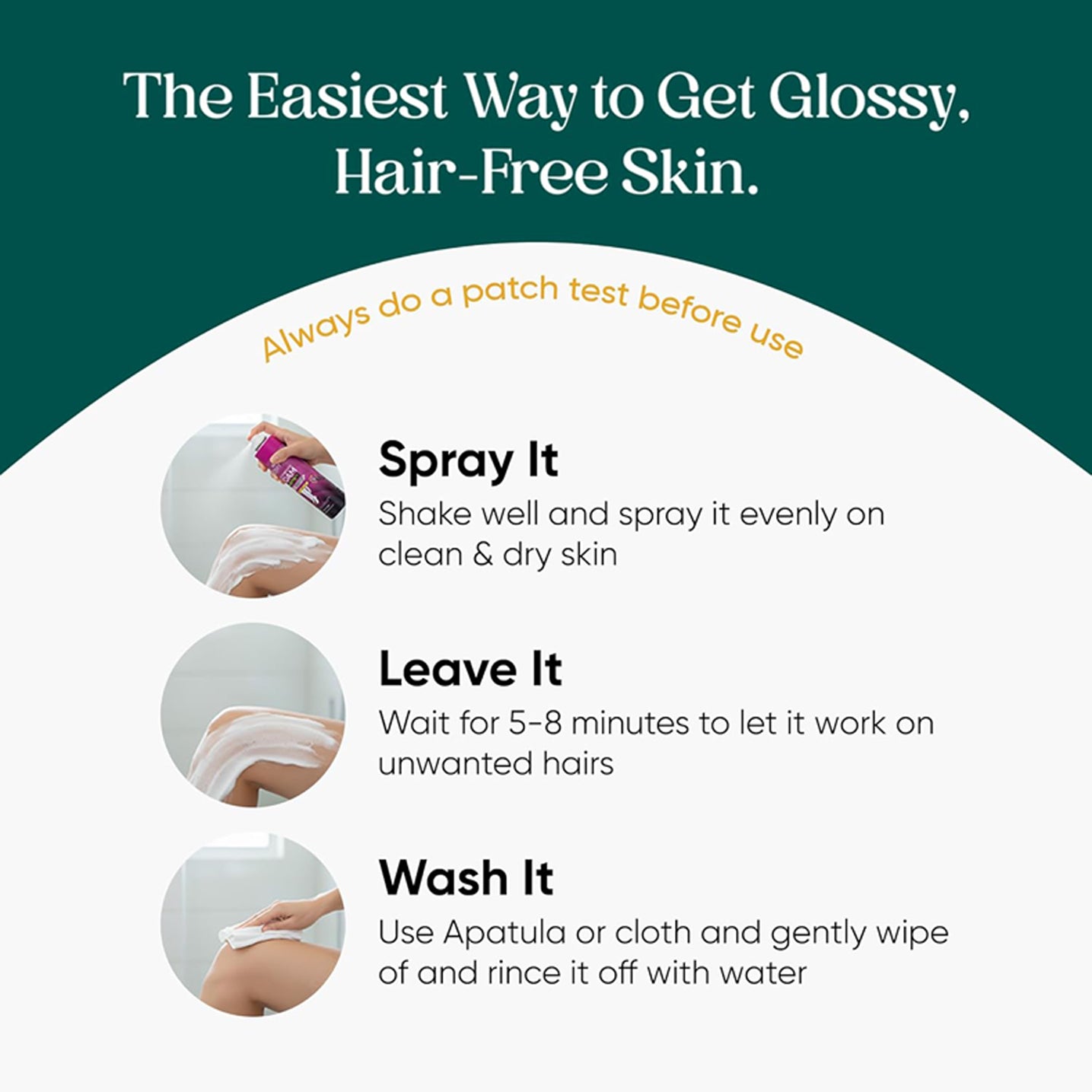 Zavers Hair Remover Foam Rose & Olive Body & Legs