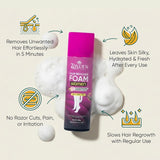 Zavers Hair Remover Foam Rose & Olive Body & Legs