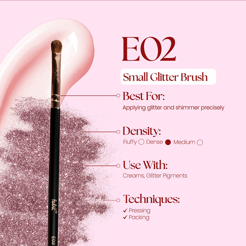 Felic 21 Eye Brush E02 Small Glitter Brush
