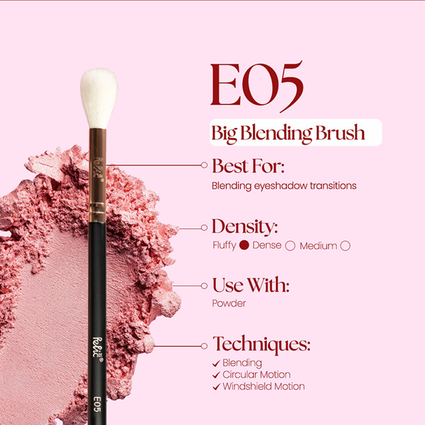 Felic 21 Eye Brush E05 Big Blending Brush