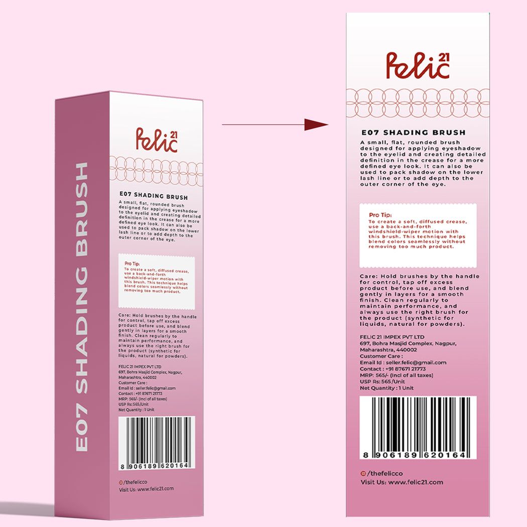 Felic 21 Eye Brush E07 Shading Brush