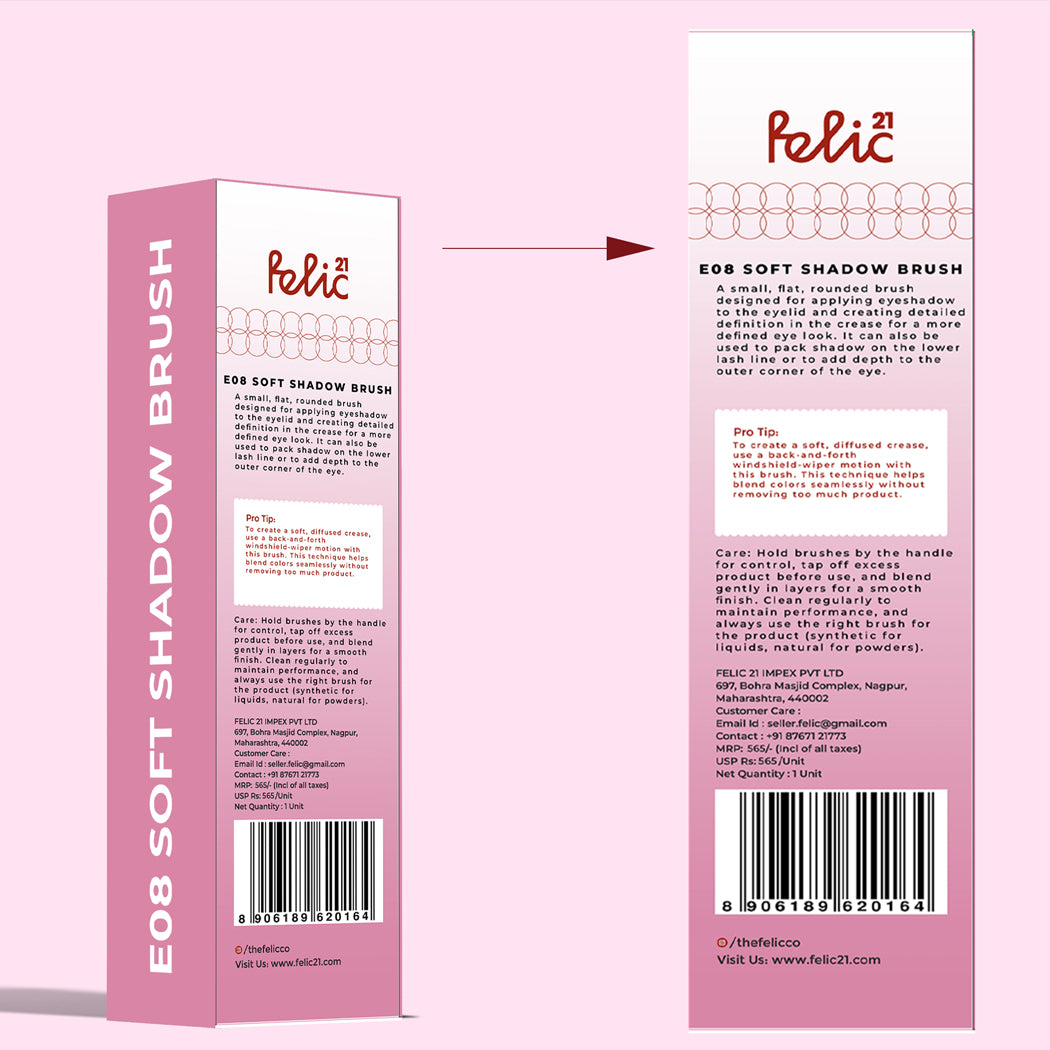 Felic 21 Eye Brush E08 Soft Shadow Brush