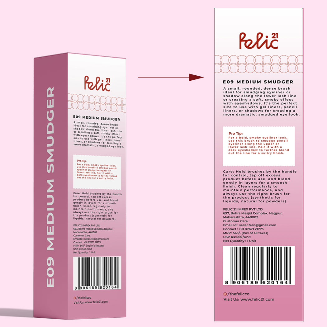 Felic 21 Eye Brush E09 Medium Smudger