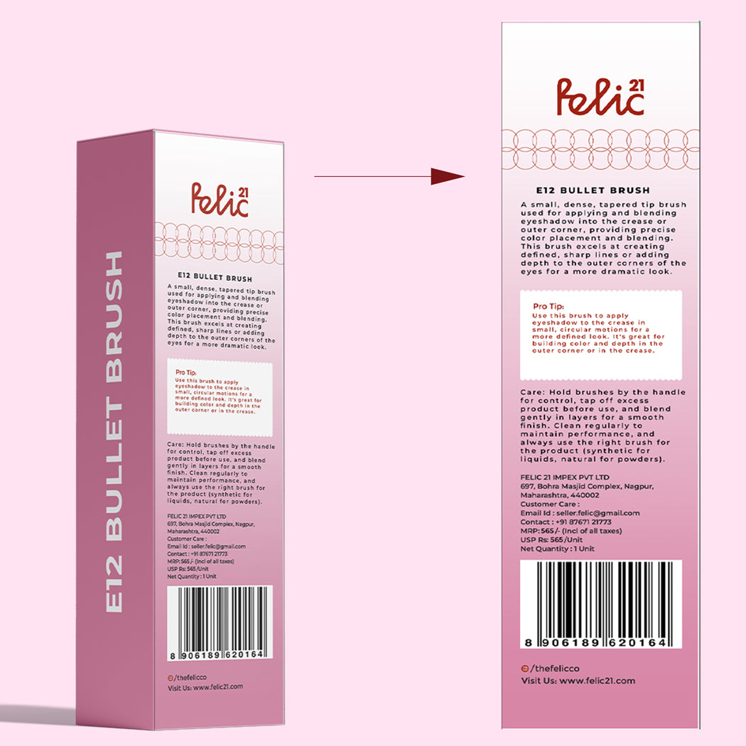 Felic 21 Eye Brush E12 Bullet Brush