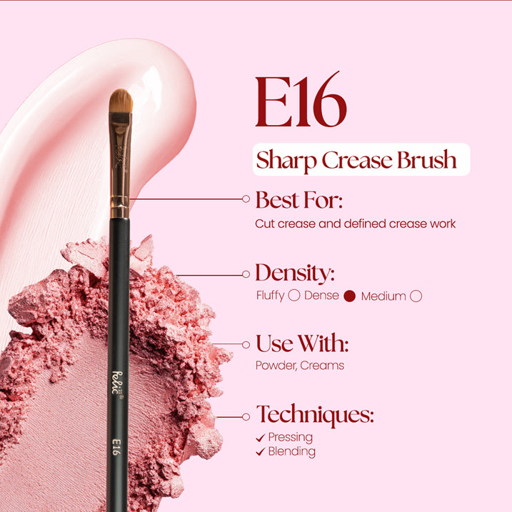Felic 21 Eye Brush E16 Sharp Crease Brush