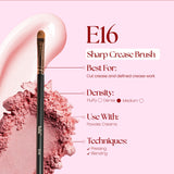 Felic 21 Eye Brush E16 Sharp Crease Brush