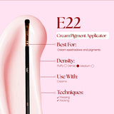 Felic 21 Eye Brush E22 Creme Pigment Applicator