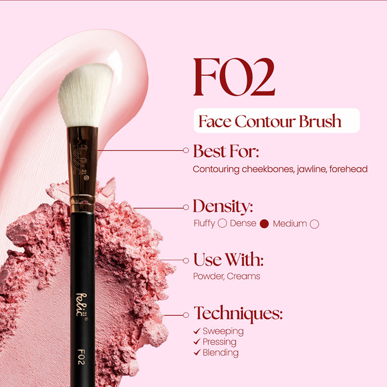 Felic 21 Face Brush F02 Face Contour Brush