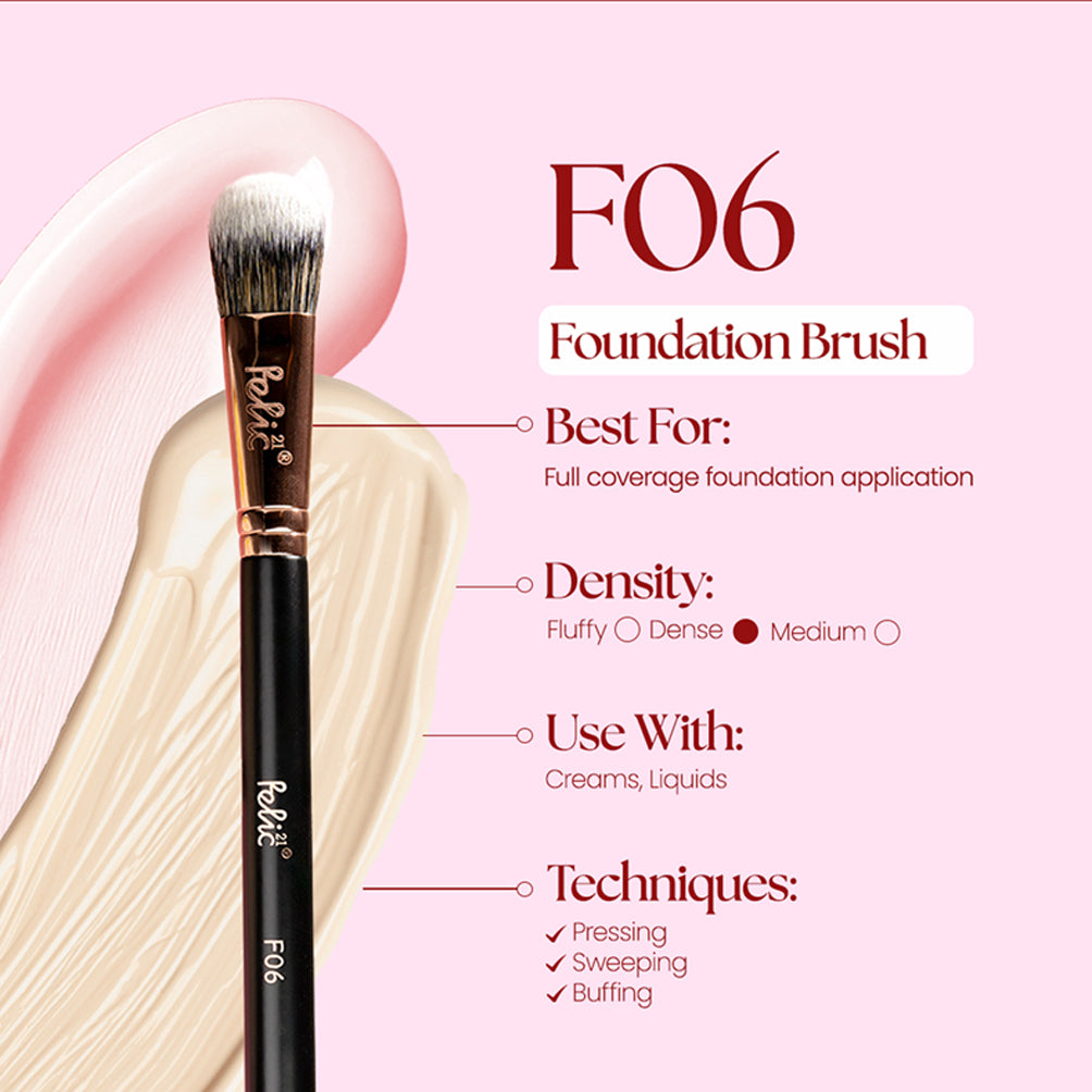 Felic 21 Face Brush F06 Foundation Brush