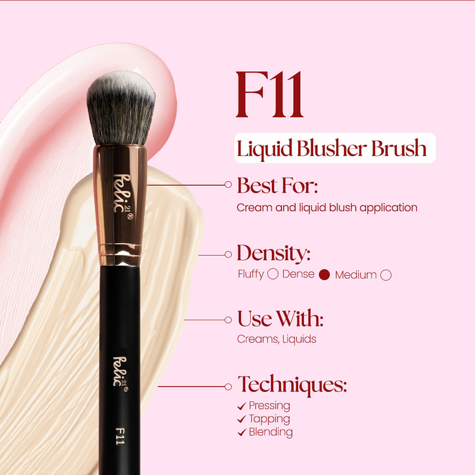 Felic 21 Face Brush F11 Liquid Blusher Brush