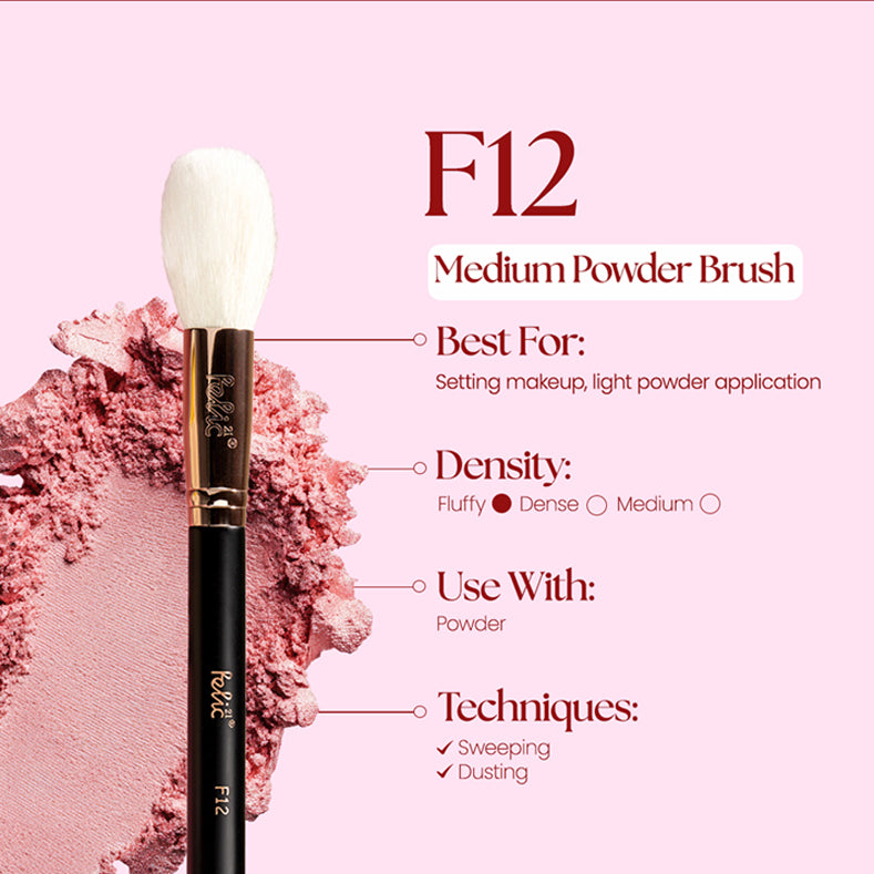 Felic 21 Face Brush F12 Medium Powder Brush