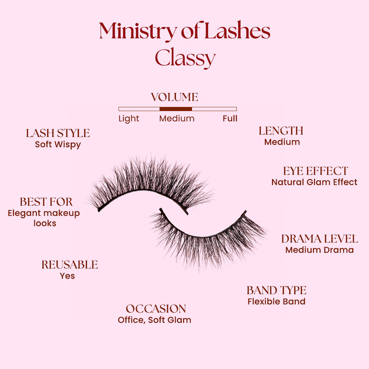 Felic 21 Ministry Of Lashes Classy
