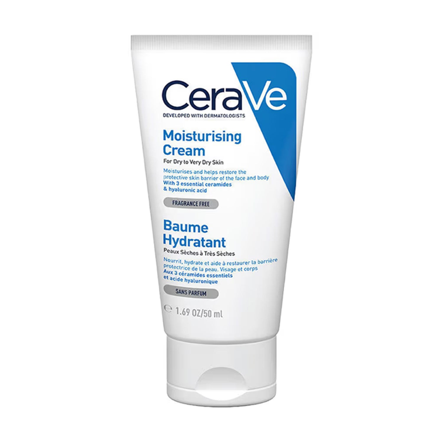Cerave Moisturising Cream Baume Hydrant For Dry To Very Dry Skin