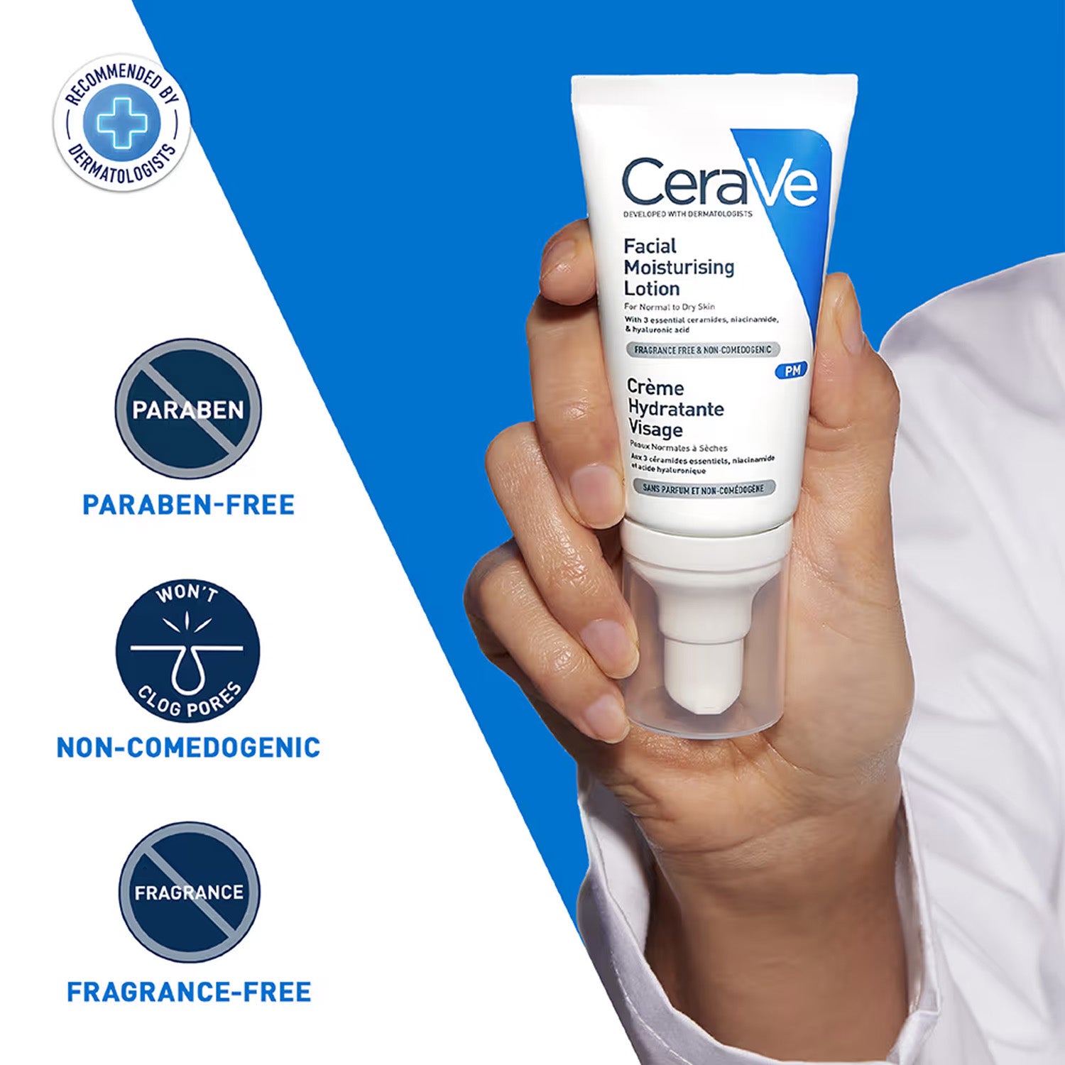 Cerave Facial Moisturising Lotion Pm For Normal To Dry Skin