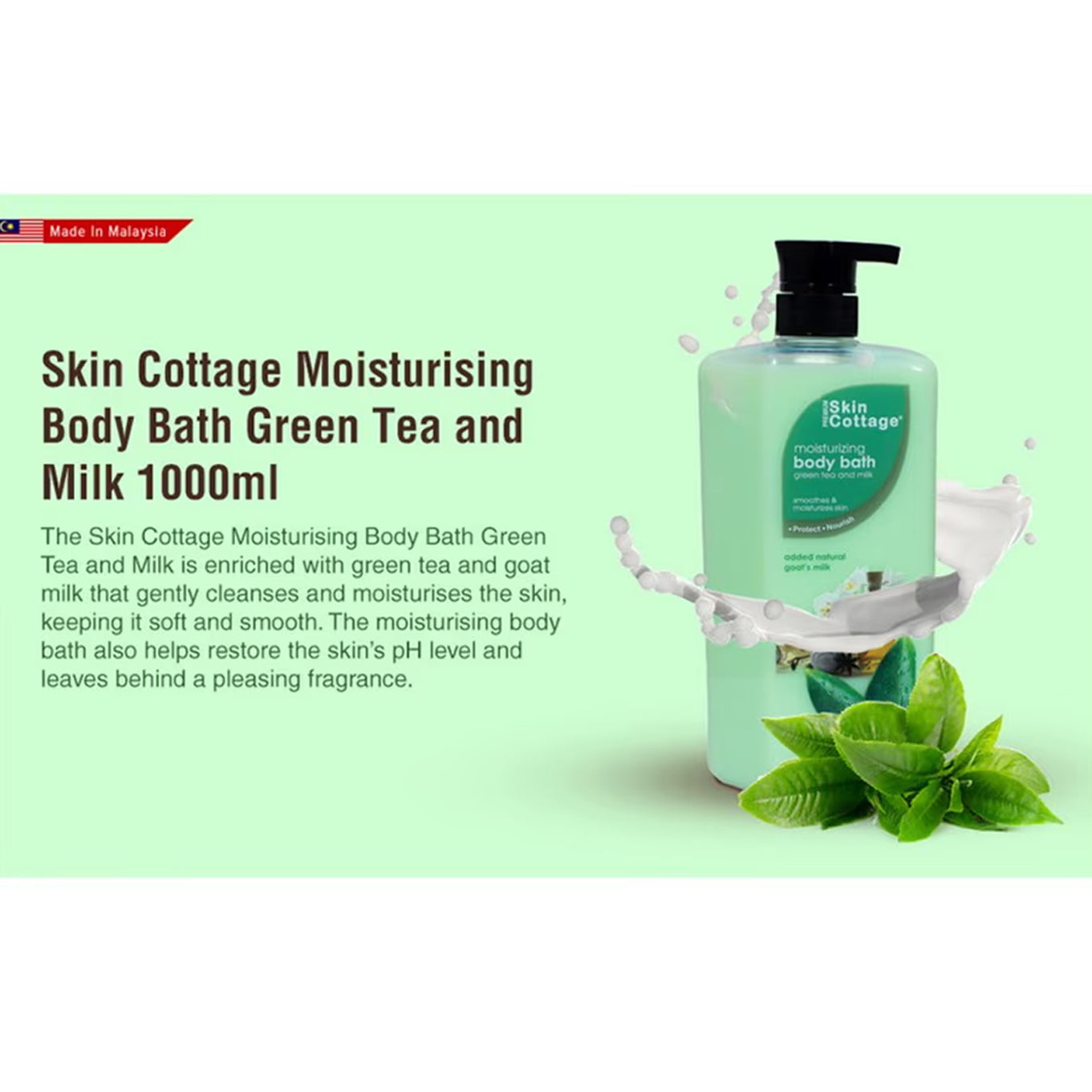 Skin Cottage Moisturizing Body Bath 1000Ml