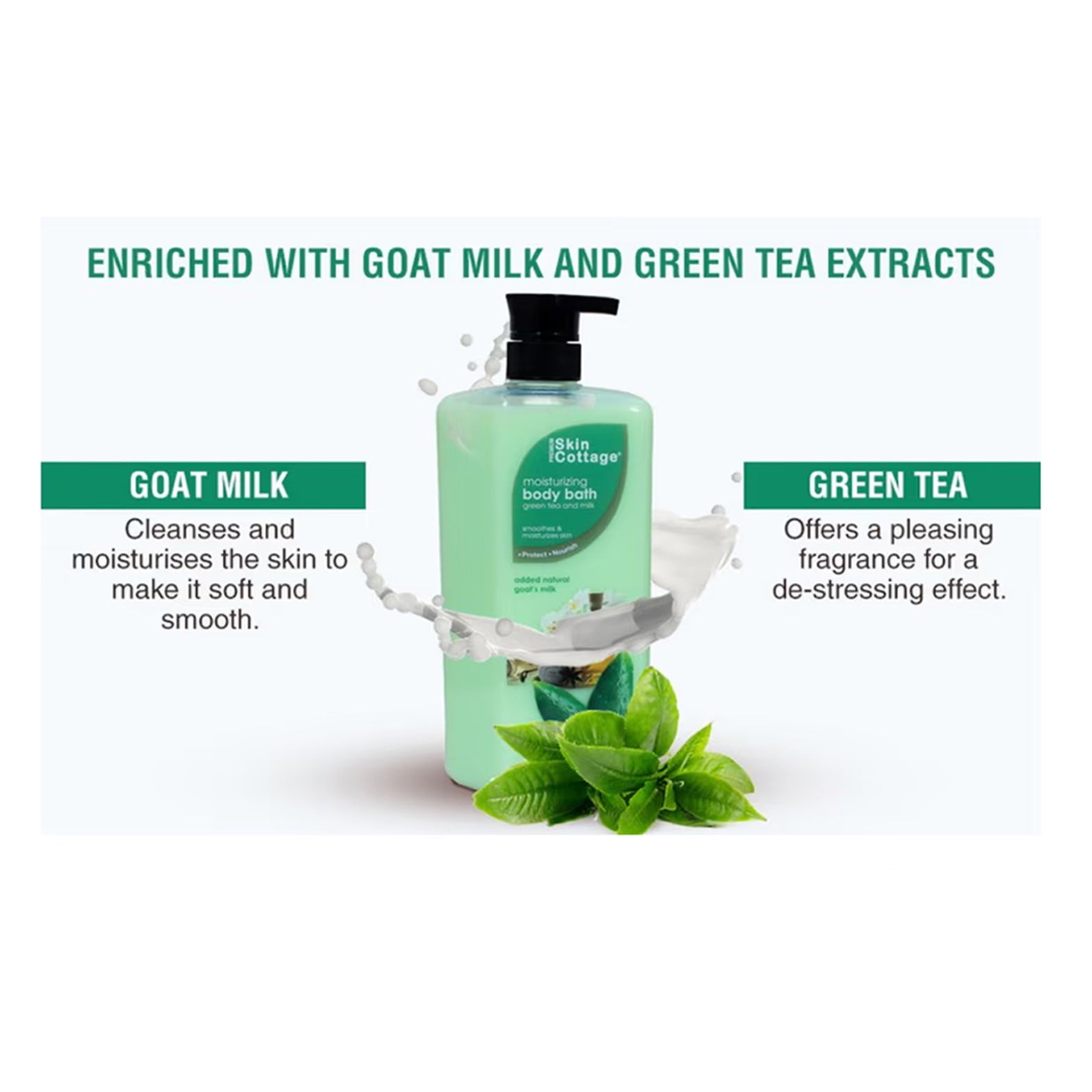 Skin Cottage Moisturizing Body Bath 1000Ml