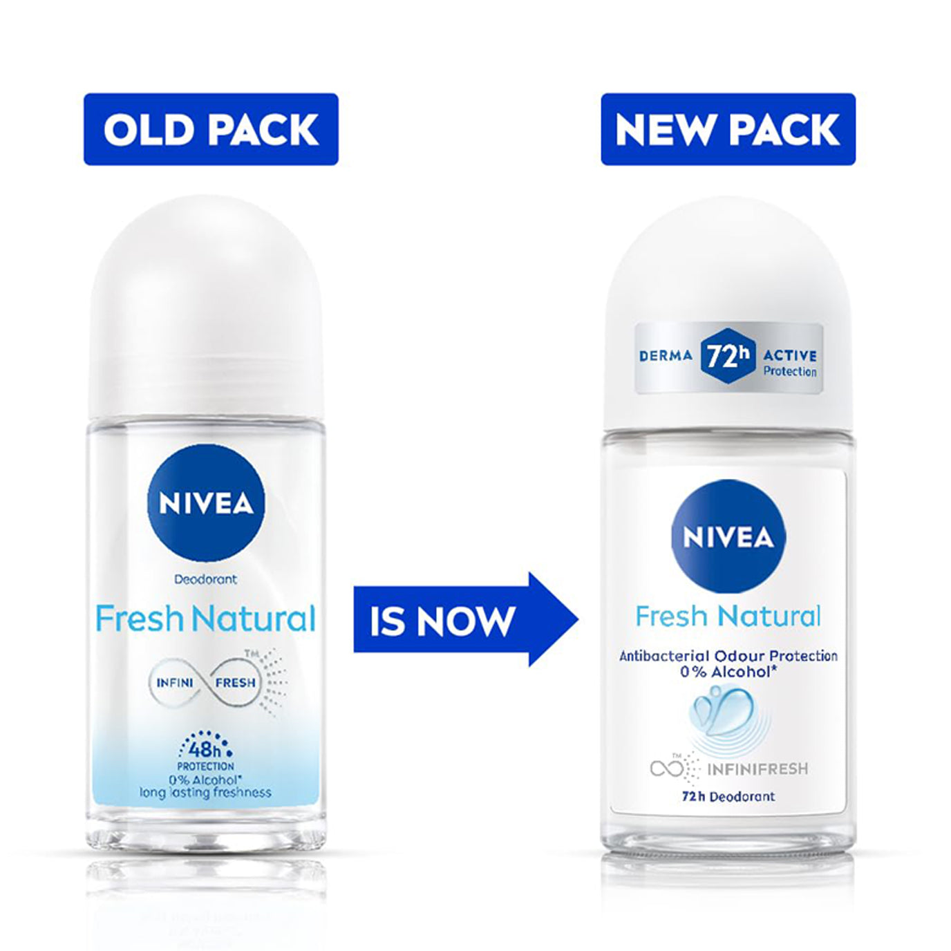 Nivea Fresh Natural Deodorant Roll On