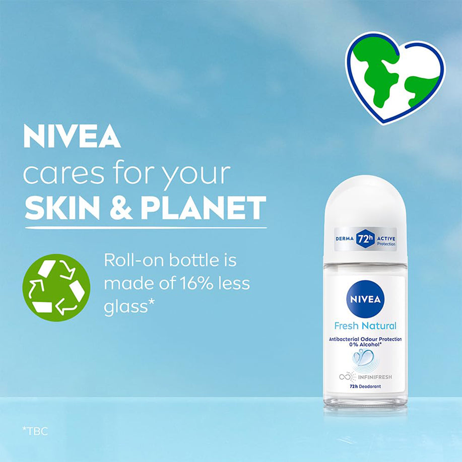 Nivea Fresh Natural Deodorant Roll On