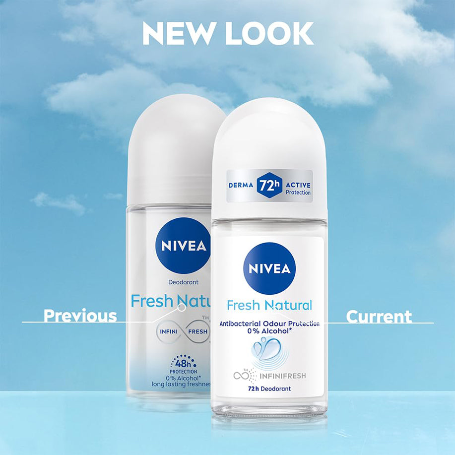 Nivea Fresh Natural Deodorant Roll On