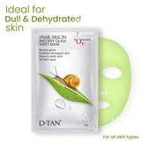 O3+ Snail Mucin Instant Glass Sheet Mask 1N
