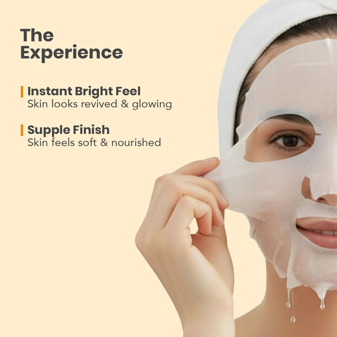 O3+ Vitamin C Cellulose Mask 1N