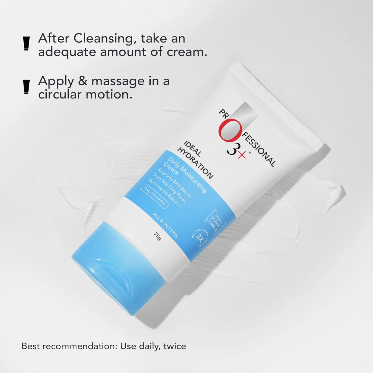 O3+ Ideal Hydration Daily Moistursing Cream 75G