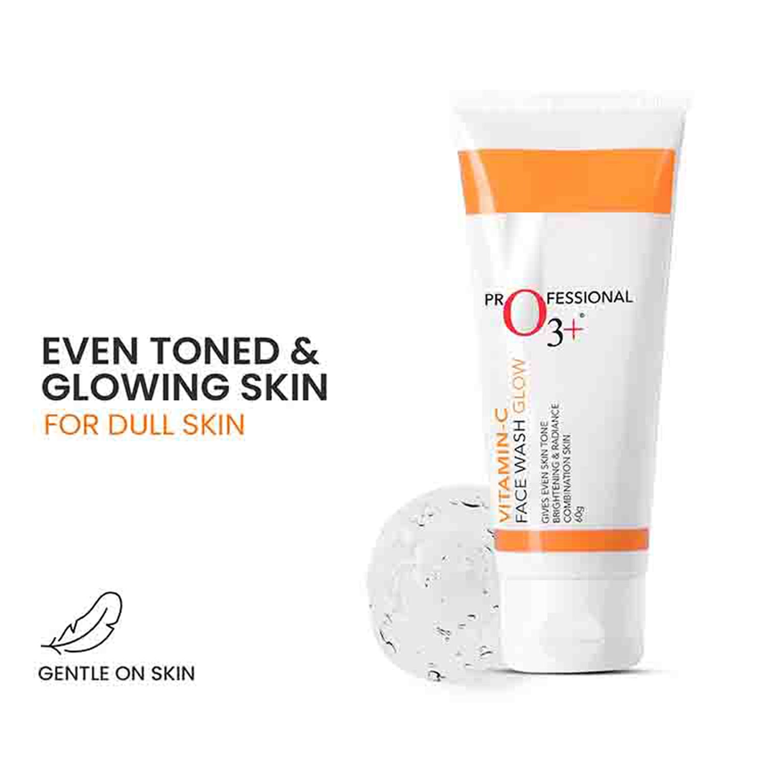 O3+ Vitamin C Face Wash Glow 60G