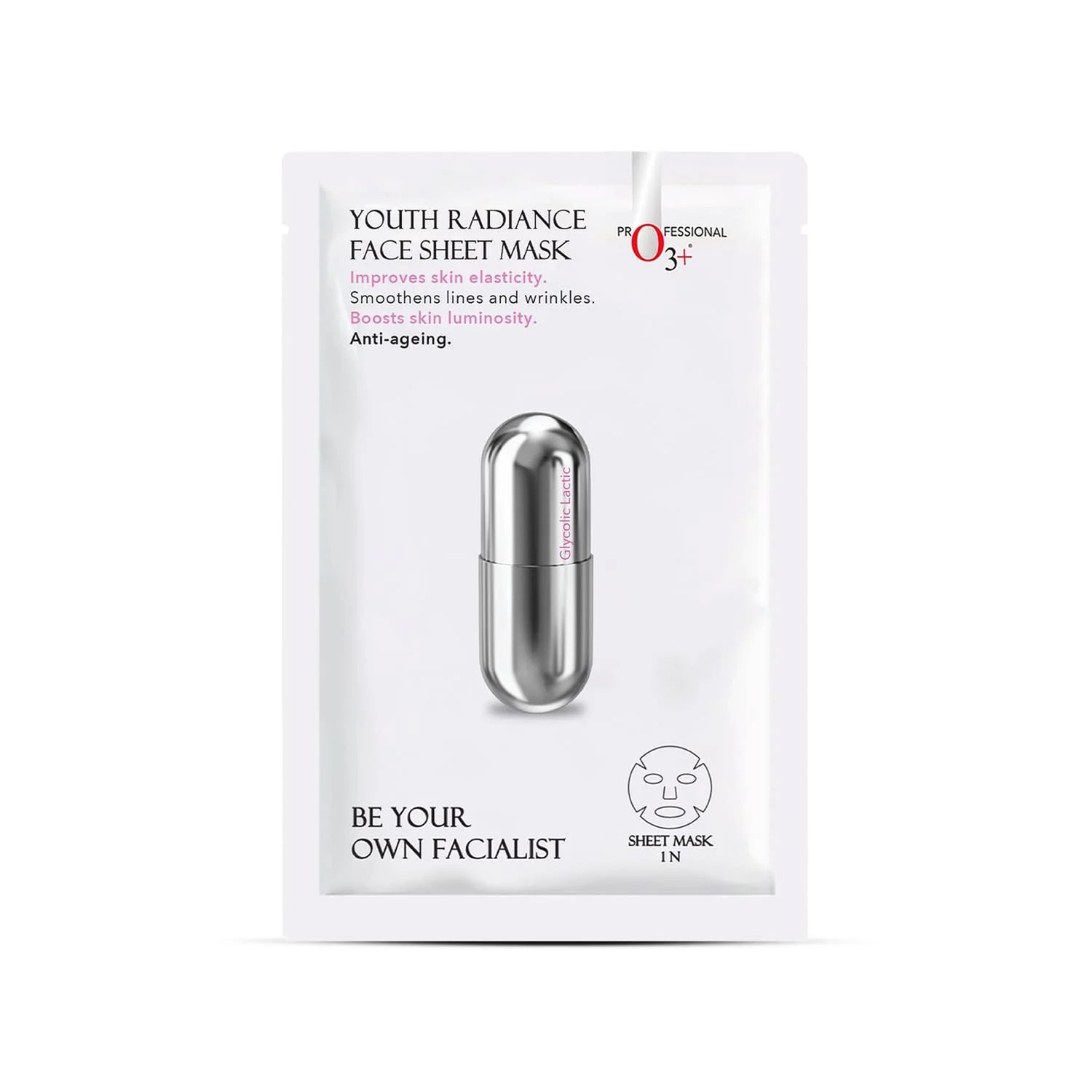 O3+ Radiant Face Sheet Mask 1N