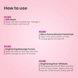 O3+ Brightening Facial Brightening & Glow Boosting Kit 40G+5Ml