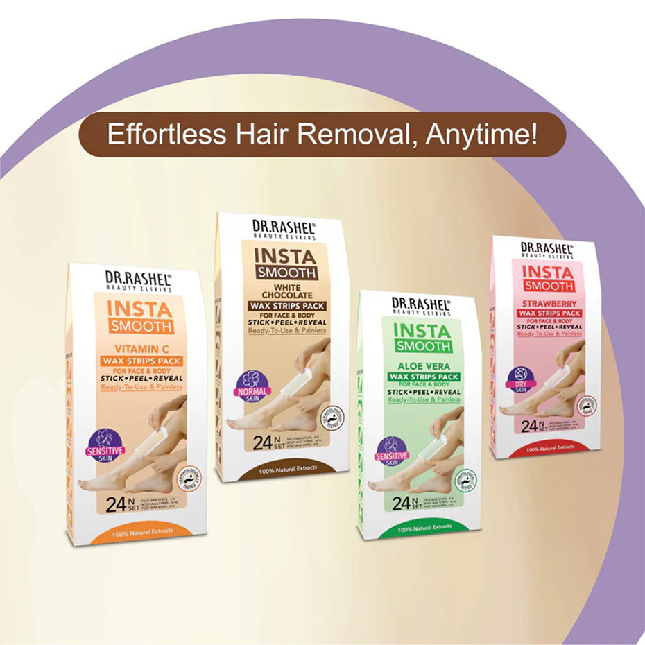 Dr.Rashel Insta Smooth Wax Strips Pack