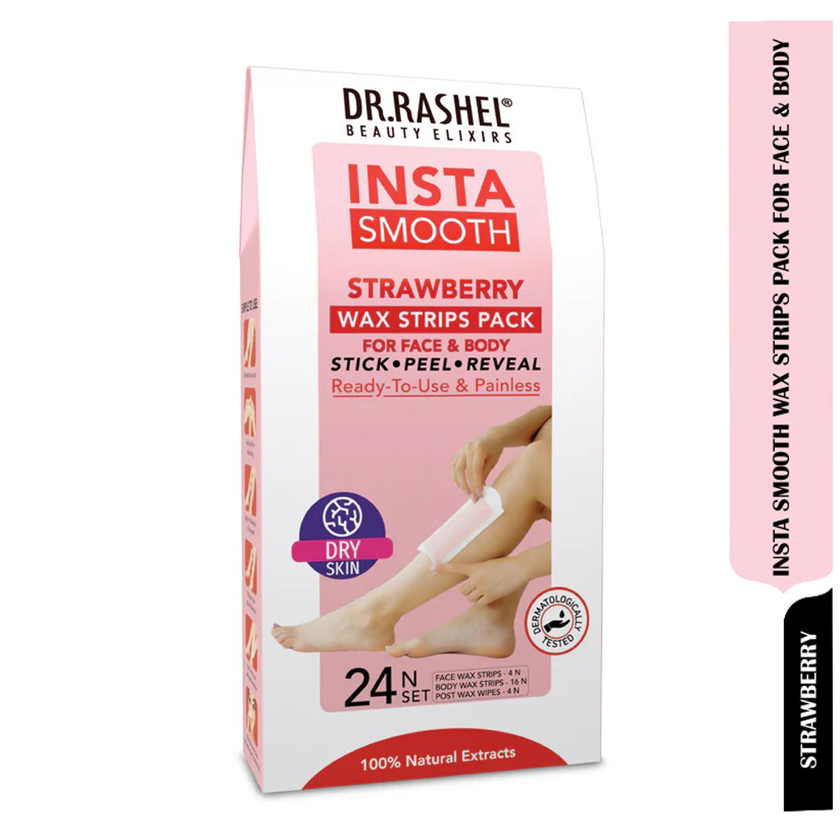 Dr.Rashel Insta Smooth Wax Strips Pack