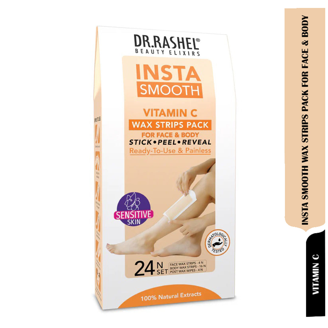 Dr.Rashel Insta Smooth Wax Strips Pack