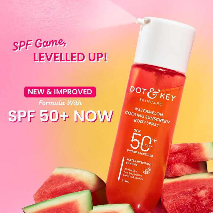 Dot & Key Watermelon Cooling Sunscreen Body Spray Spf 40+