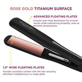 Ikonic Hair Straightener Gleam Pro Black & Rose Gold