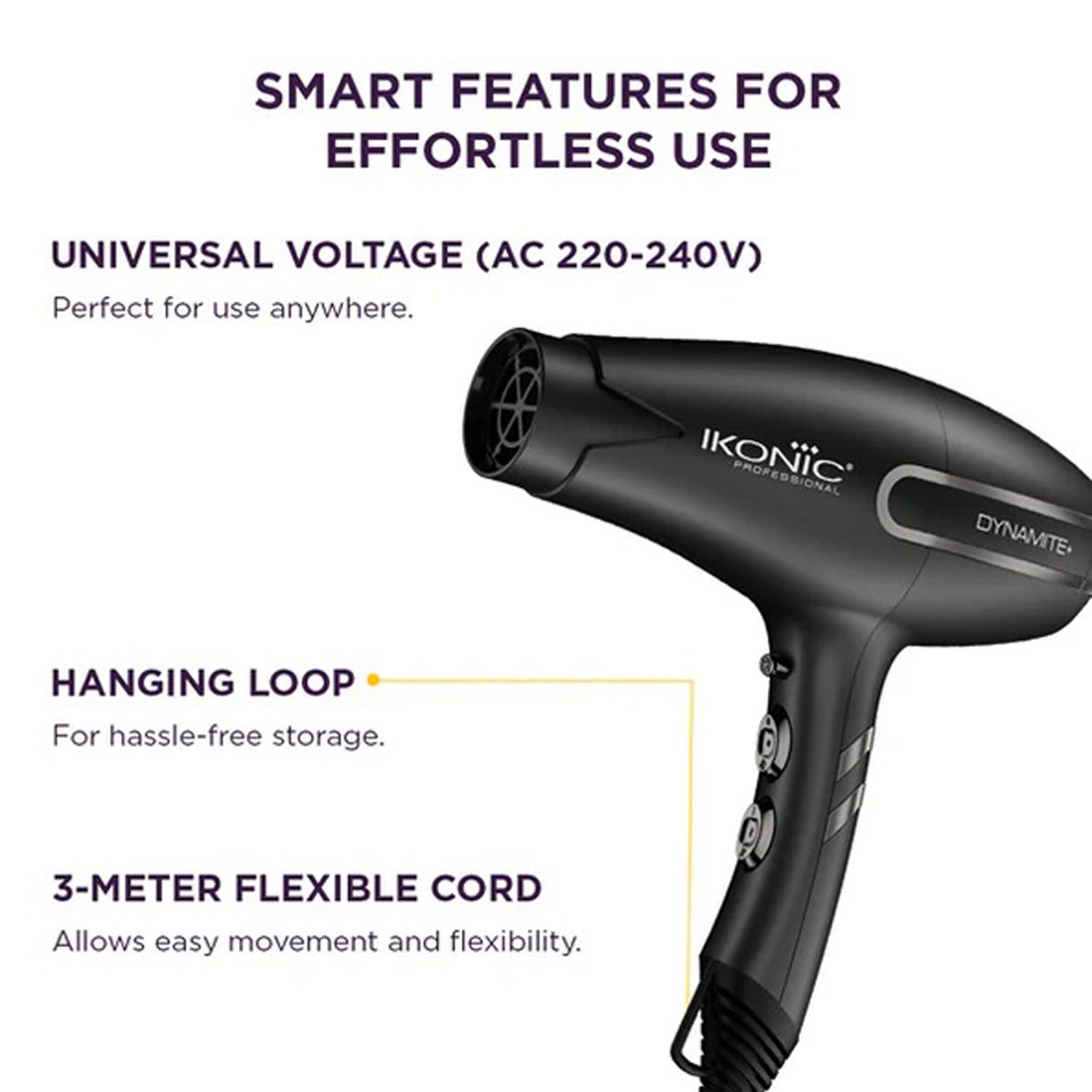 Ikonic Hair Dryer Dynamite +