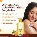 Mamaearth Ubtan Moisturrizing Body Lotion With Turmeric & Saffron