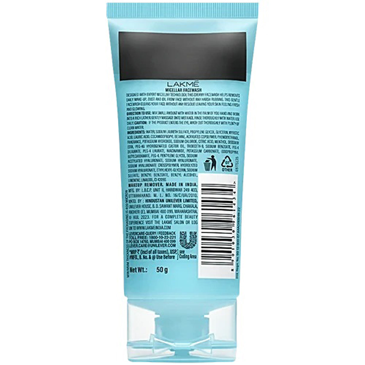 Lakme Micellar Pure For Makeup Removal